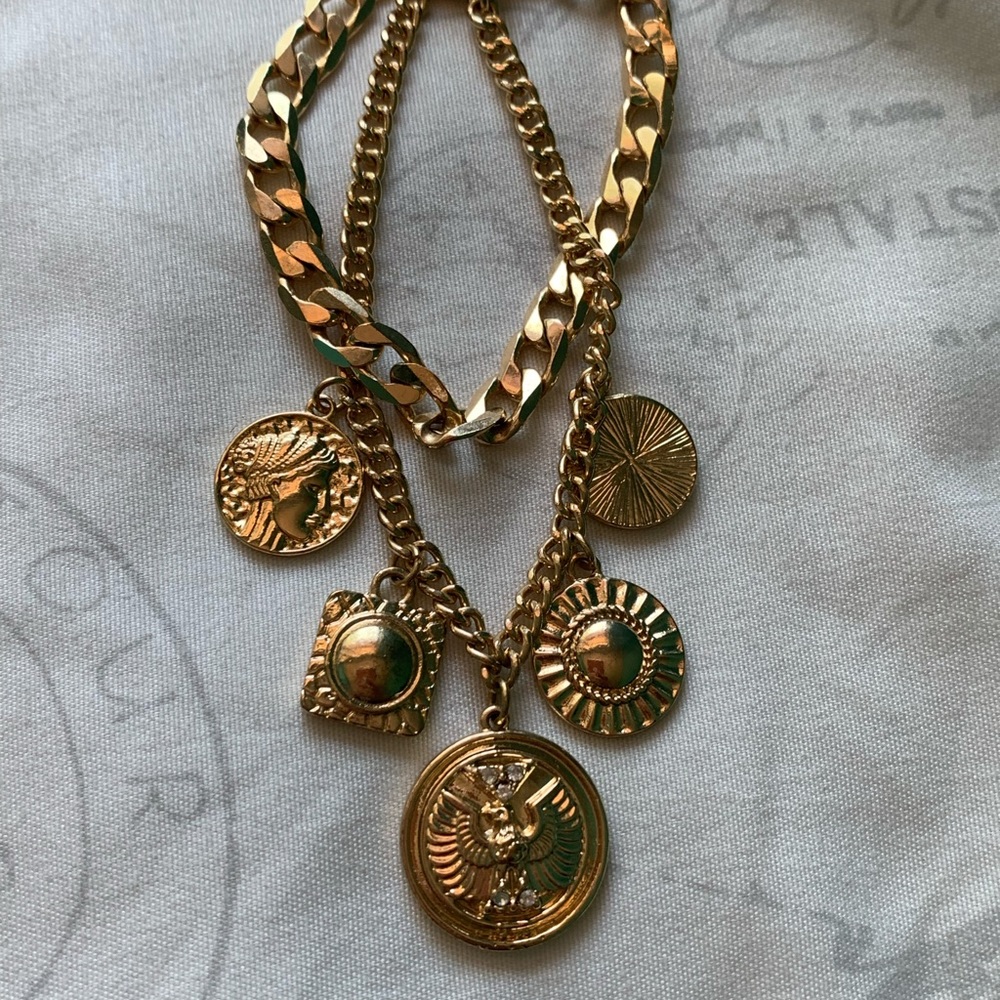 Faux gold H&M chain bracelet